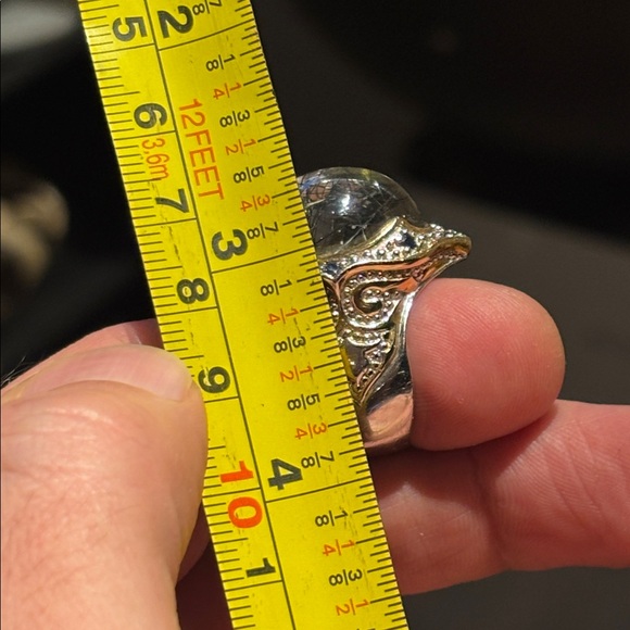 Beautiful Rutile Quartz ring - Picture 11 of 11